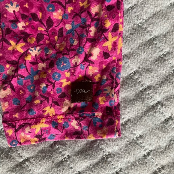 Tea Collection Ruffle Baby Romper, 6-9m - Picture 6 of 6